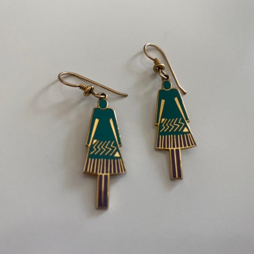 Laurel Burch earrings